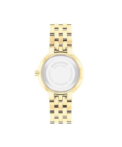 Movado Museum Classic Women's Watch - Swiss Quartz, Stainless Steel Bracelet - Lab-Grown Diamond Bezel - 30mm3