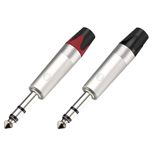 Connecteur jack stéréo 6.35mm mâle pour réparer vos câbles de microphone défectueux