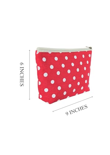 Image of Greencraft Makeup Pouch for Women | Multipurpose Pouch for Travel Carry Cute, Carry Smart & Your Daily Companion, Everywhere - Multicolor
