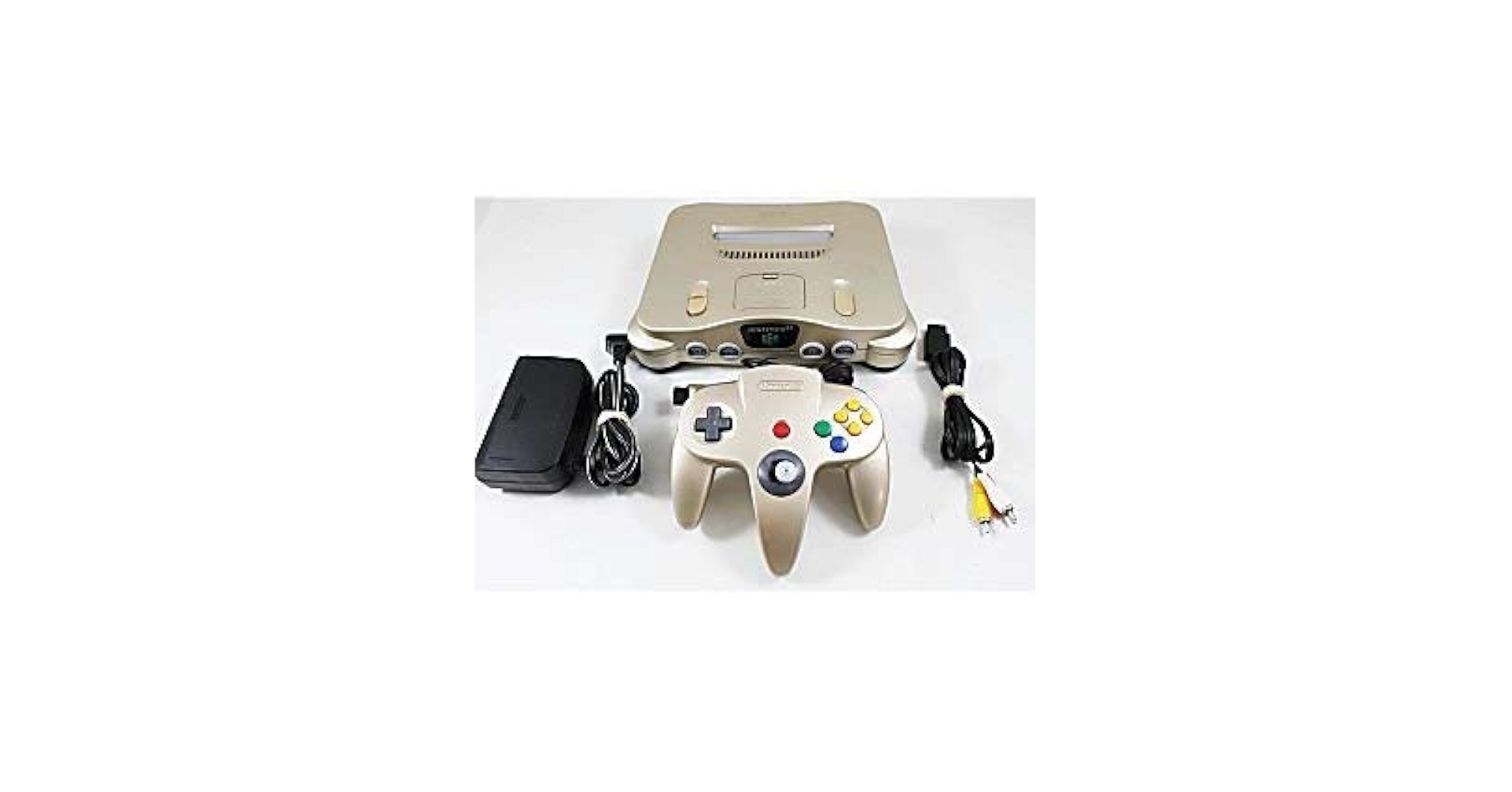Amazon.com: Limited Edition Gold Nintendo 64 Console