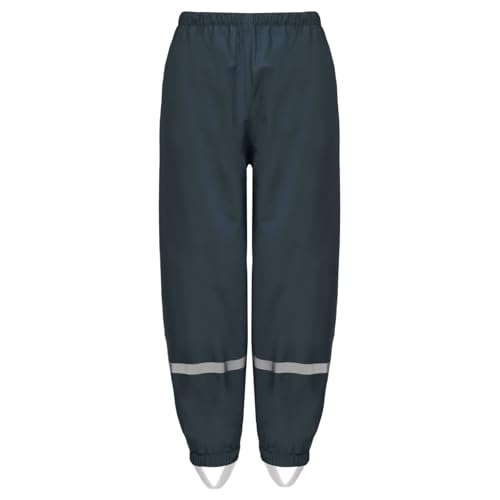 Boys Girls Waterproof Rain Pants Lightweight Overtrouers Mud Dirty Proof Outdoor Rainwear2