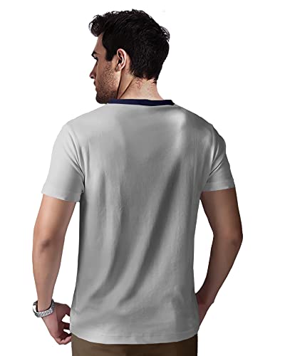 Image of Noble Monk Men's Round Neck Half Sleeves T-Shirt
