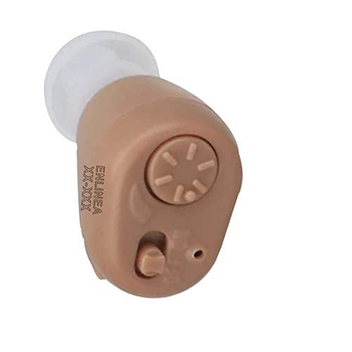 Image of Enlinea KF-60 ITE Hearing Aid (Beige) With Mild to Moderate Hearing Loss.
