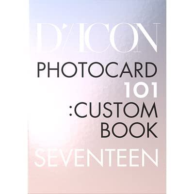 アイドル dicon PhotoBook 101 CustomBook SEVENTEEN Amazon.co.jp: DICON PHOTOCARD 101 : CUSTOM BOOK/MY CHOICE IS