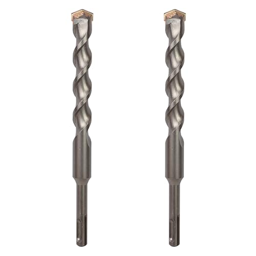 Sabre Tools 2-Pack 3/4 Inch x 8 Inch SDS Plus Rotary Hammer Drill Bits, Carbide Tipped for Brick, Stone and Concrete (3/4” x 6