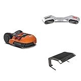 WORX - Pack LANDROID - Tondeuse Robot connect&eacute;e sans Fil LANDROID - WR142E - jusqu'&agrave; 700m&sup2; + Extras [Module...