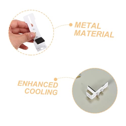 Soporte metálico para GPU con ventilador de 12 cm miniatura 3