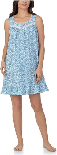 Image of Eileen West Women's Womens Short Sleeveless Nightgown