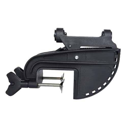 rockible Electric Motor Thruster Bracket,Black 12V Accessories Professional,Versatile Easy Installation Hinge Assembly Stable Sturdy