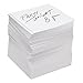 EARTHCUBE Loose Refill Pages (No Box) Blank White 3.5 Inch Size for Your Memo Holder (Not Sticky) Made in USA (Paper US or CAN) 700 Pages 100% Recycled 'Let Loose!'