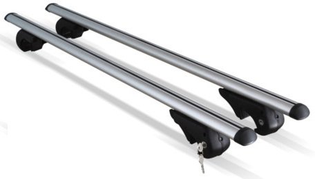 Lockable Aluminium Car Roof Bars Rail to Fit a Volkwagen VW Golf Estate With Raised Roof Rails
