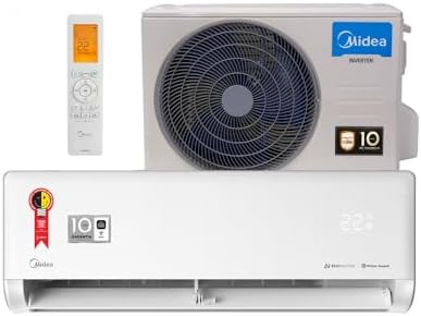Ar Condicionado 12000 Btus Split Hi Wall Inverter Midea Frio Ai E...