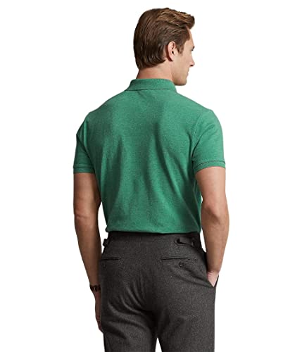 Image of POLO RALPH LAUREN Classic Fit Mesh Polo Shirt Potomac Green Heather SM