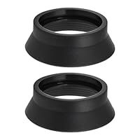 Create idea 1 Paar Gummi-Augenmuscheln Augenschutz Okularabdeckung Kompatibel mit 29–31 Mm Binokular-Mikroskop-Teleskop-Okular Innerer Okularschutz Okular-Augenmuscheln