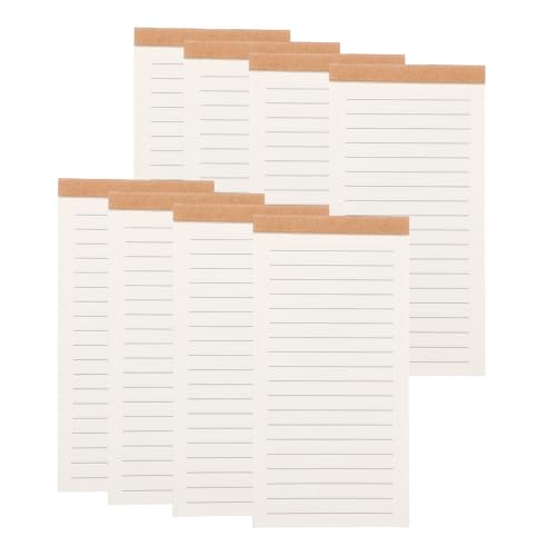 Petits bloc-notes PATIKIL lignés : lot de 8 cahiers de poche pratiques