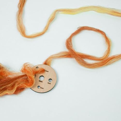 Cepillos para cardar lana manuales Fangxuee de madera para mascotas y textiles 6