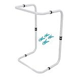 Blanket Lifter for Feet, Adjustable Bed Cradle with 4 Clips, Height Adjustable from 25 to 33 Inch, Aluminum Alloy Foot Tent Blanket Support for Surgery Recovery and Arthritis Relie
