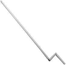 GEIGER Tringle Oscillante Complète Ø15 LG1400 Blanc Ral9016 Aluminium Laqué Blanc