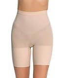 glatte Oberfläche Spanx Damen Power Miederhose, Beige (Soft Nude 000), 34 (Herstellergröße: S)
