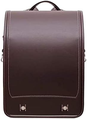 Amazon Co Jp 村瀬鞄行 レザーボルカコンビ 日本製ランドセル フラットファイル対応 牛革 丈夫 手縫い 型落ち 6年保証付 ブラウン ピンク シューズ バッグ