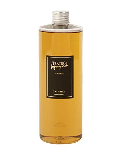 Pura Ambra Ricarica 500 ml Teatro Fragranze l'essence de luxe pour intérieur