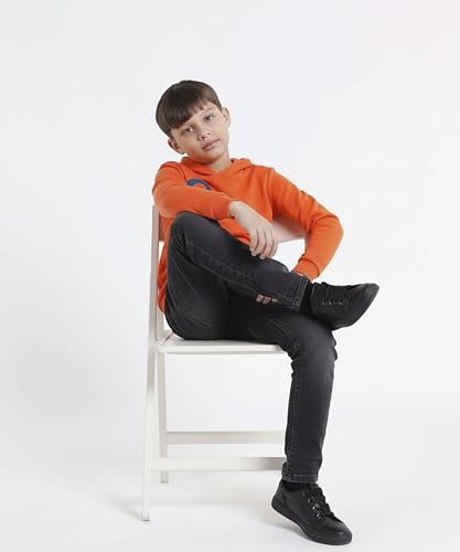 Image of KYDA KIDS Boys 100% Cotton Hooded Neck Long Sleeve Sweatshirt with Hoodies Winter Wear