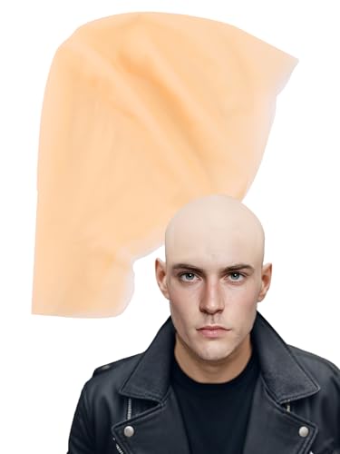 ROC PARTY Latex Bald Cap for Adults – Costume Wig Head Cap for Halloween