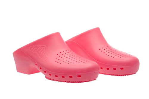 Calzuro Chaussons sanitaires S Classic avec trous professionnels CE 36-37 rose