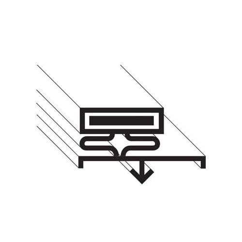 Door Gasket (half Door) for Hoshizaki Part# 3A0273-02 (OEM Replacement)