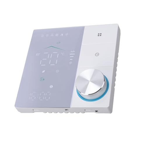 Thermostat WiFi intelligent Fafeicy avec contrôle tactile capacitif pour maison - 5