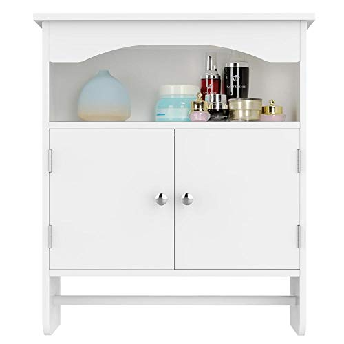 Yaheetech Wooden Bathroom Wall Cabinet W Buy Online In Guernsey At Desertcart