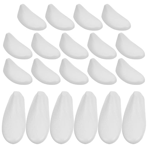 10 pares de insertos de espuma para dar forma a zapatos miniatura 1