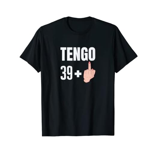 40 Años Cumpleaños Mujer Regalo Divertido 1982 Tengo 39 + 1 Camiseta