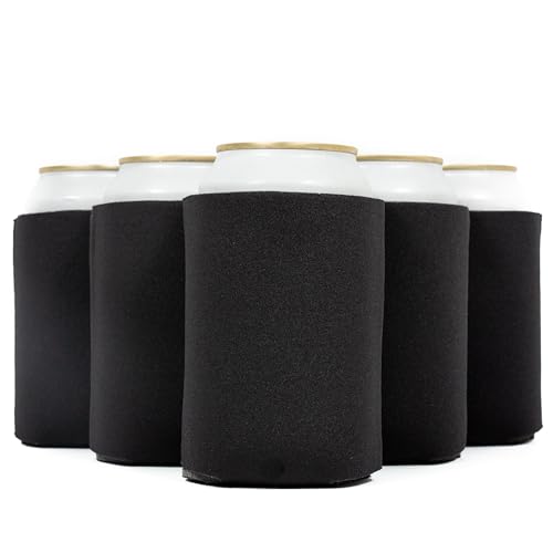 image for QualityPerfection Beer Blank Can Cooler Sleeve(12 Units) Foam Coolies 