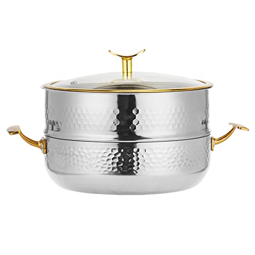 Marmite vapeur en acier 304 pour cuire des petits pains et nouilles