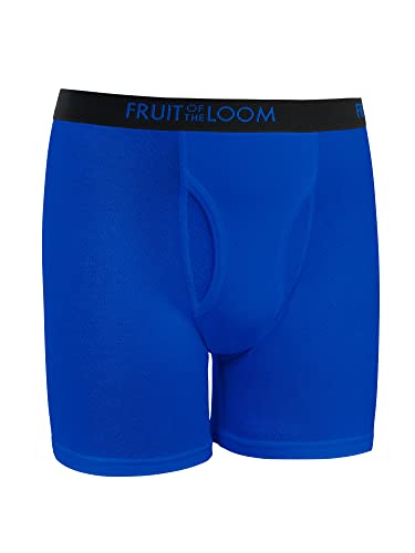 Image of Fruit of the Loom boys And Toddler Boxer Briefs, Tag Free & Breathable Underwear, Assorted Color Multipacks