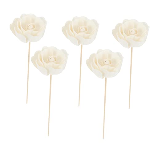 Palitos Difusores de Rattan Ondulados para Aromaterapia 5 Pcs miniatura 1