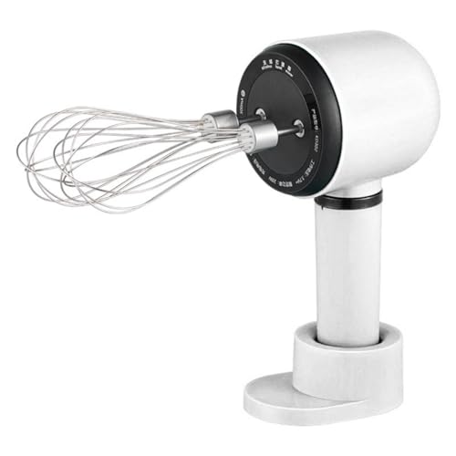 TSMORY Batidor de huevos de mano recargable, doble cabezal de acero inoxidable, 800 mAh, batería compacta para batir crema, batidor automático de pasteles