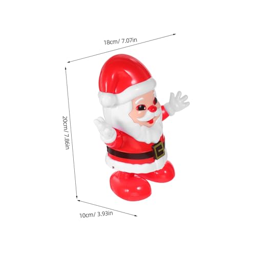 Jouet Père Noël dansant électrique HANABASS pour décoration de Noël - 2