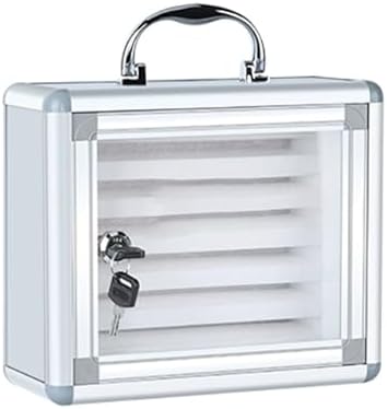 Portable Aluminum Phone Storage Cabinet for Classroom Space Saving for Teachers & Students Secure Device Storage Durable & Lightweight Design