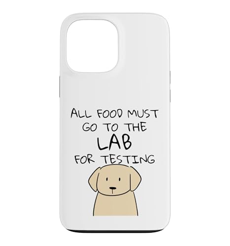 All Food Must Go To The Lab Dog �ʔ������u���h�[�����g���o�[ �X�}�z�P�[�X iPhone 13 Pro Max �p