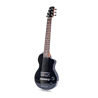 Carry-on By Blackstar Mini Jet Black Electric Guitar – Parfait pour les enfants et les adultes, les débutants et les… - Les Beatles, Paul McCartney, John Lennon, RIngo Starr, George Harrison Carry-on By Blackstar Mini Jet Black Electric Guitar - Parfait pour les enfants et les adultes, les débutants et les… – Image 4