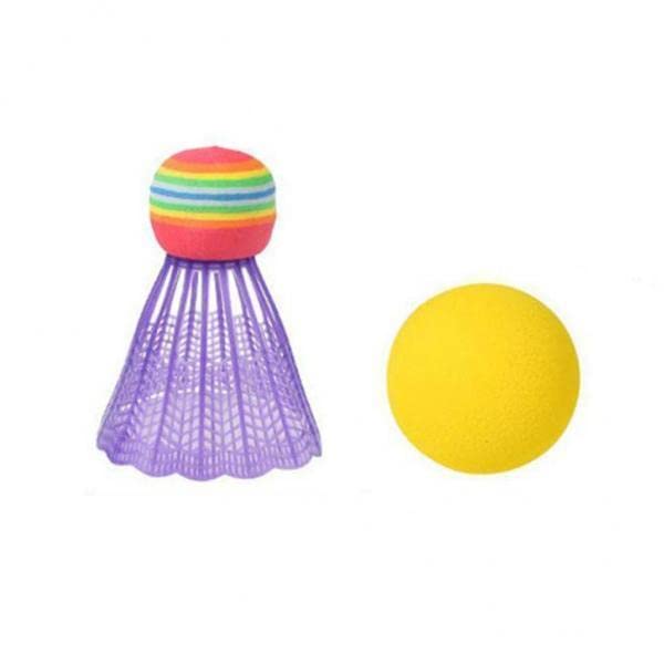 3xKids Badminton Tennis Rackets Ball Set Garden Outdoor Toys Gift Only 2 Balls|Sporting Goods|Tennis & Racquet Sports|Badminton|2X Rackets1x Shuttlecock1x Ball(3 Pack)-image-40