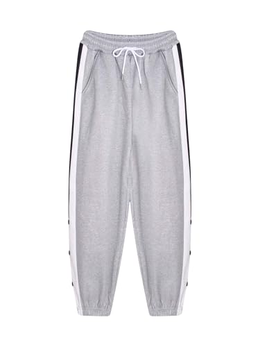 CHICTRY Kids Boys Basketball Pants Casual Sweatpants Athletic Joggers Pants with Pockets Warm Fleece Trousers3