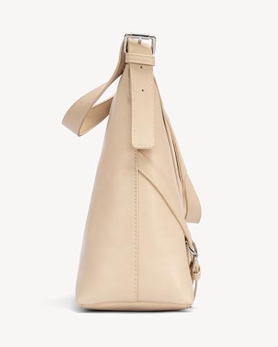 Image of NEWBELLA Tote Bag for Women, Vegan Leather Crossbody Shoulder Bag, Top Handle Satchel Purse for Work, Travel, Daily Use (Apricot Envelope)