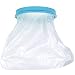 Protector de Escayola Impermeable, Protección de Yeso (Pie) - Transparente, Silicona Resistente...