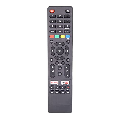 Nuovo Telecomando GCBLTV9MU Sostituzione Telecomando per Saba Changhong CHIQ TV U58G7N L32H7L/N L40G7N U43H7L/N U50H7L/N U55H7L/N SA32S48N1 SA32S49N1 SA40S58N1 SB32HDS193ES