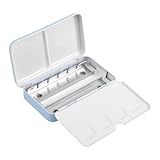 Sewroro Metall Aquarellfarbenbox Leer Tragbar Für Pigmente Künstlerausrüstung Und Robust Zum Aufbewahren Und Organisieren Von Farben Unterwegs