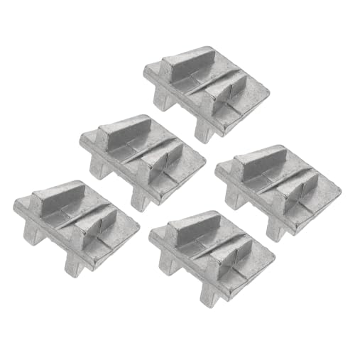 Cuñas cónicas de aluminio LALAFINA para martillos juego de 5 piezas para fijación de mangos
