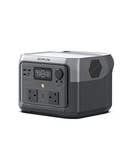 ECOFLOW Portable Power Station RIVER 2 MAX, 512Wh LiFeP...